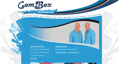 Desktop Screenshot of com-box.ch